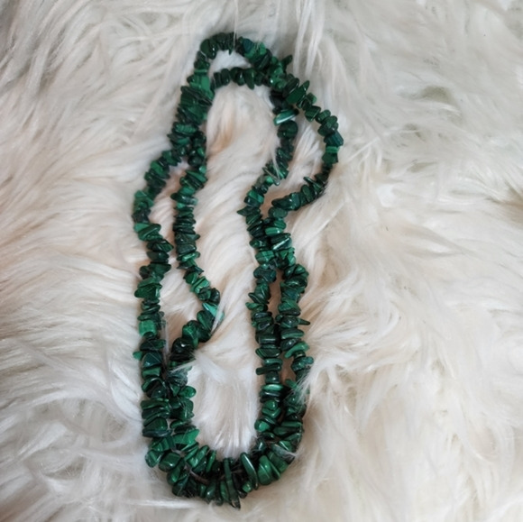 Malachite lucky Green necklace NWOT‎ - Picture 1 of 6